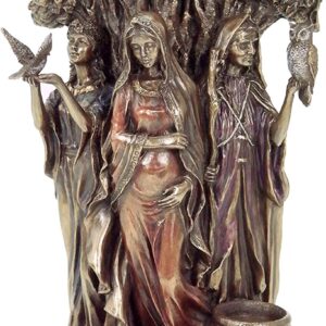 Figura Maiden, Madre, Crone en Bronce