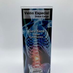 Velón con aceite para ungir Cura Sana para temas de salud