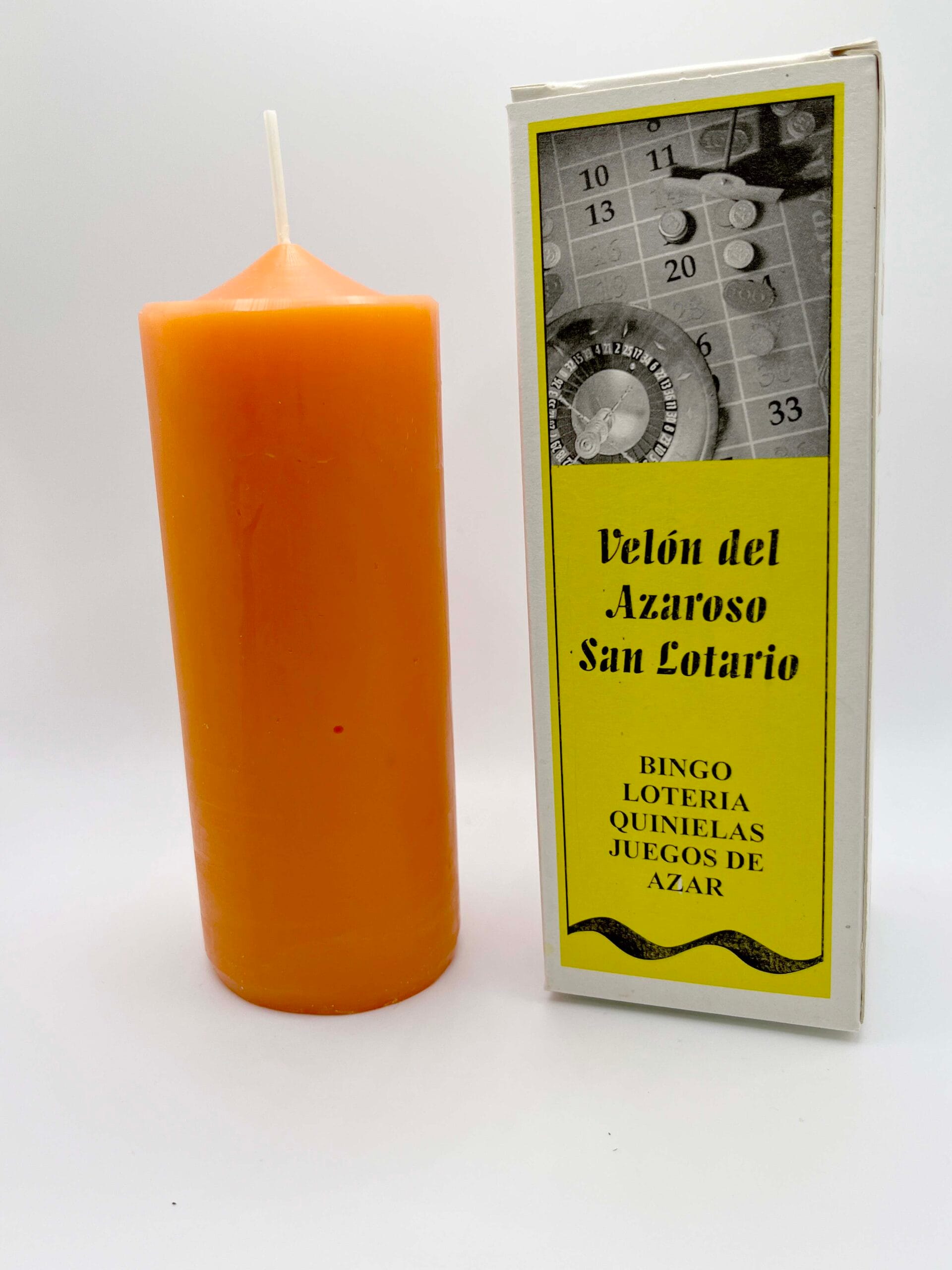 Velón preparado especial para juegos de azar Descripción